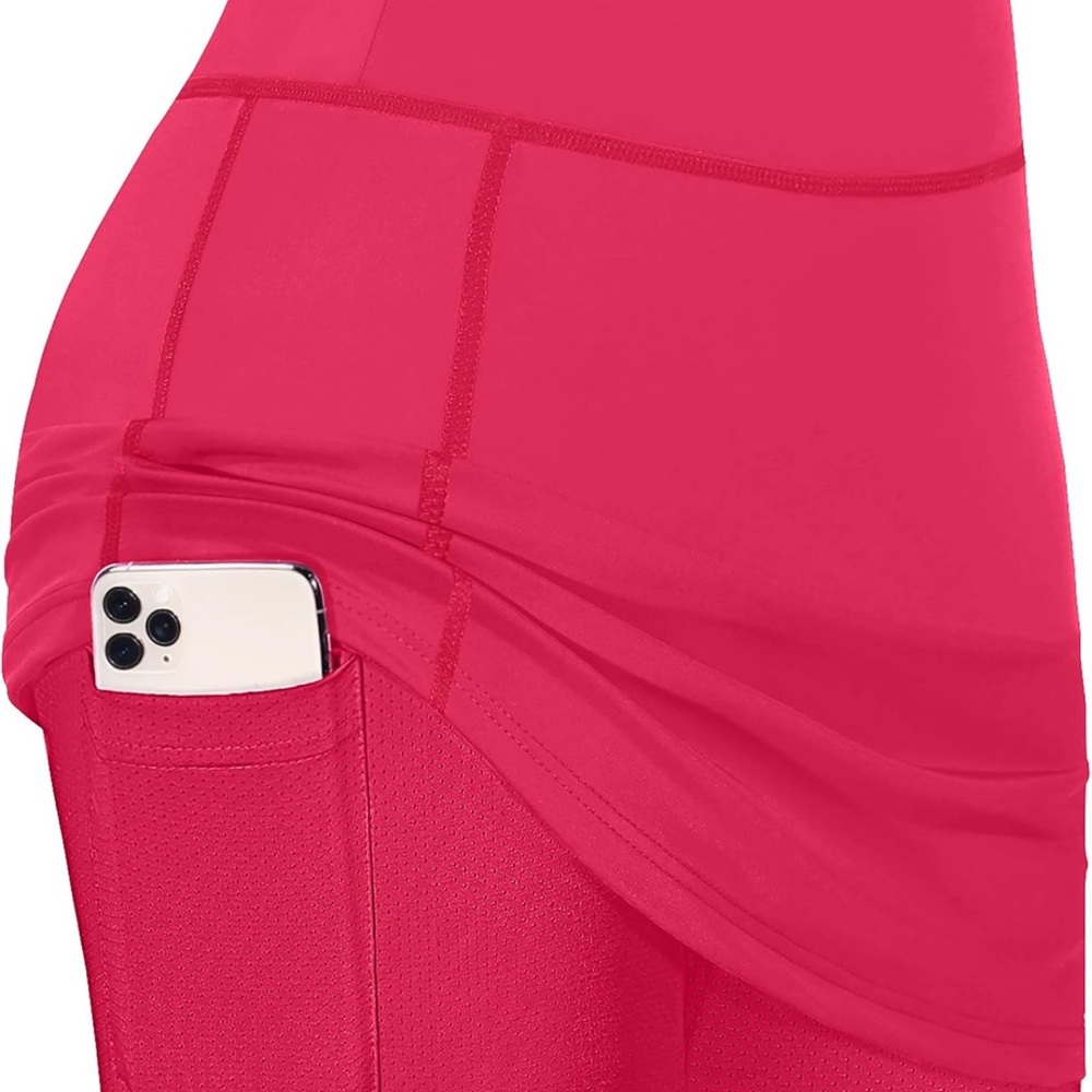 🎀Hot pink skort cute stretchy XL EUC🎀